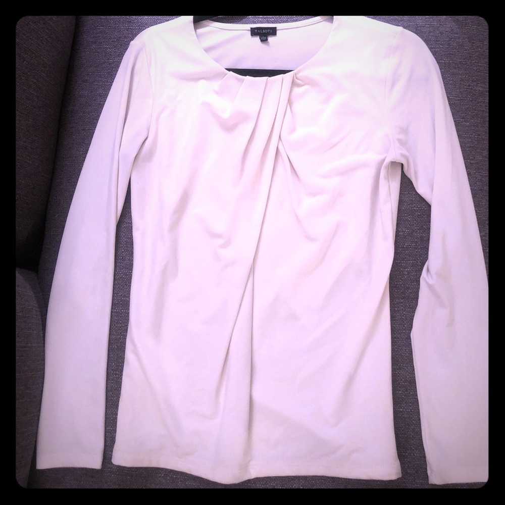 Lovely Talbots blouse — perfect for the office!